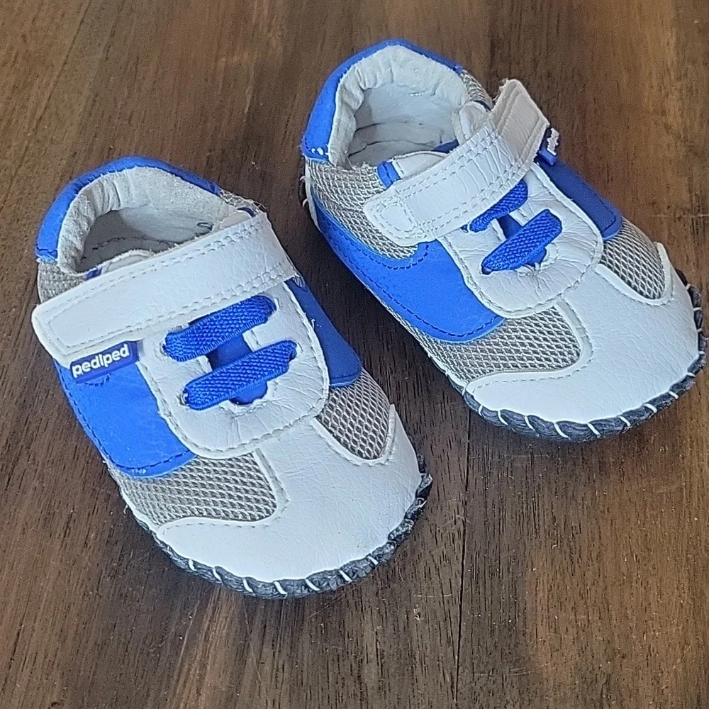 Pediped NWOT Original Cliff Blue WhiteSz 6-12M